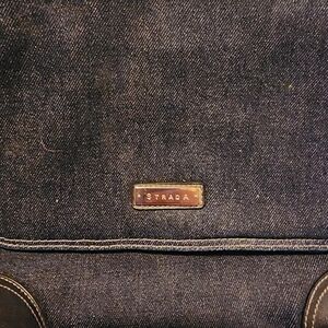 Strada Dark Blue Denim Men's Backpack